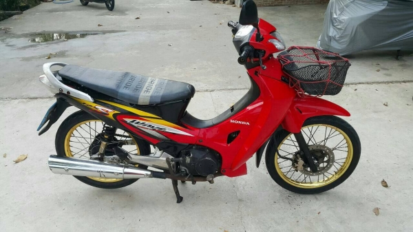 Honda wave125สตาร์ทเท้า