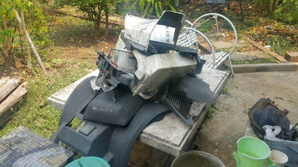 Honda gyro upกับgyro x Honda gyro upกับgyro x