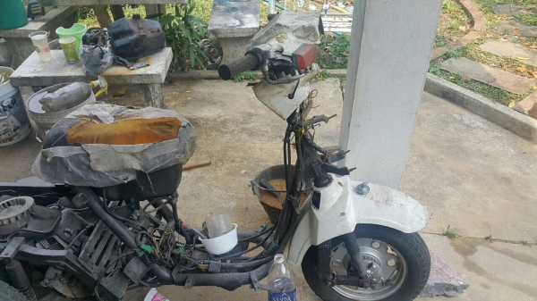 Honda gyro upกับgyro x Honda gyro upกับgyro x