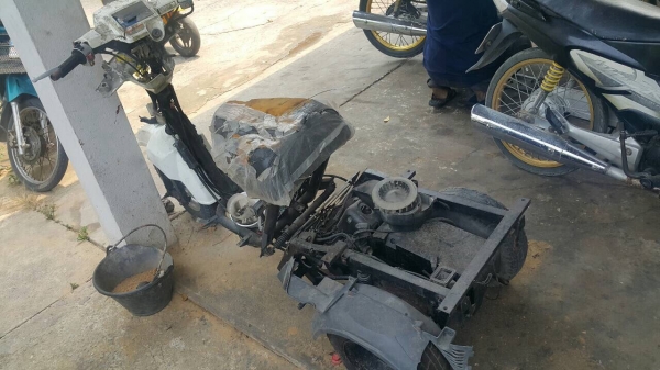 Honda gyro upกับgyro x Honda gyro upกับgyro x