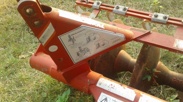 ขายตามสภาพพาน6CMTใบ24นิ้วติดมากับรถไถยันมาร์49แรง