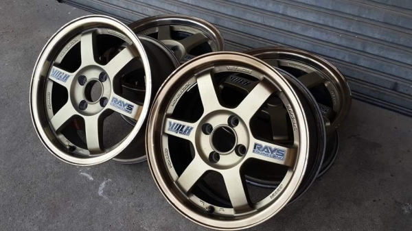 TE37 ขอบ 15 4/100 ล้อเปล่าไม่มียาง TE37 ขอบ 15 4/100 ล้อเปล่าไม่มียาง