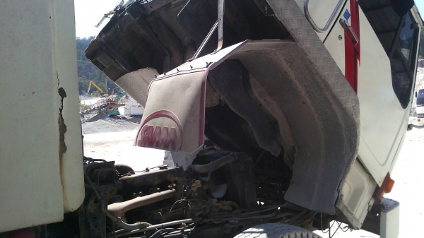 รถมิตซู 10 ล้อดั้ม FN516  เปลื่ยนเครื่อง 185 แรงม้า.   สนใจติดต่อ  081 - 6079515