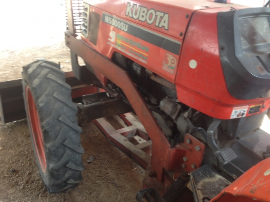 ขายรถไถ KUBOTA M5000 เครื่องดี สภาพสวยเดิมๆ ( ราคา 278,000 บาท ) (มีภาพวีดีโอ) พร้อมอุปกรณ์ 2 รายการ