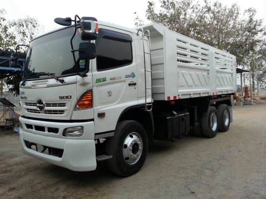 ขาย HINO MEGA FM1A 344 แรงม้า กระบะดั้มสามมิตร