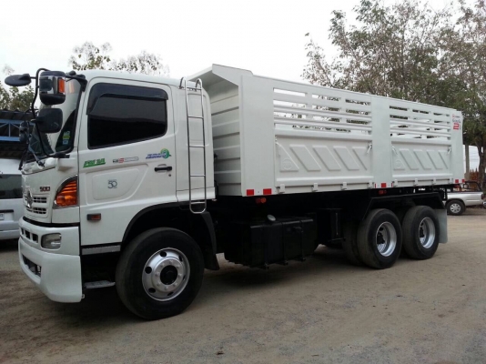 ขาย HINO MEGA FM1A 344 แรงม้า กระบะดั้มสามมิตร