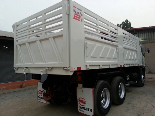 ขาย HINO MEGA FM1A 344 แรงม้า กระบะดั้มสามมิตร