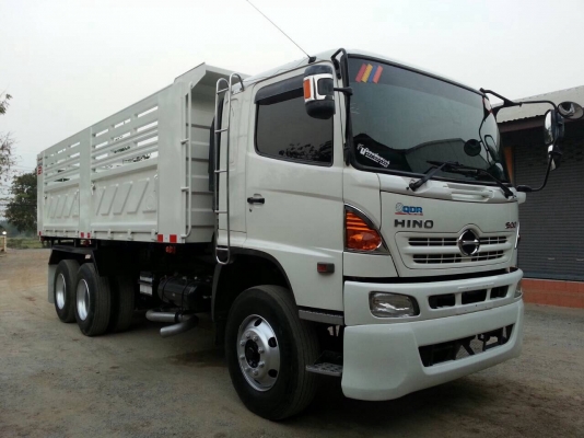 ขาย HINO MEGA FM1A 344 แรงม้า กระบะดั้มสามมิตร