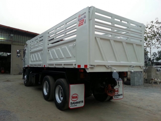 ขาย HINO MEGA FM1A 344 แรงม้า กระบะดั้มสามมิตร