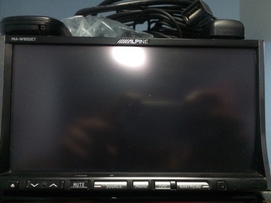 Alpine INA-W900ET รุ่นท็อป 24BIT 4V จอ7นิ้ว ล้านกว่าสี GPS SPEEDNAVI บลูทูธ USB DVD VCD MP3 CD FMไทย AUX ปรีเอ้า3ชุด ปรีเอ้ากล้องมองหลัง เสาGPS ไมค์ รีโมท M-tech สภาพสวย มือ2