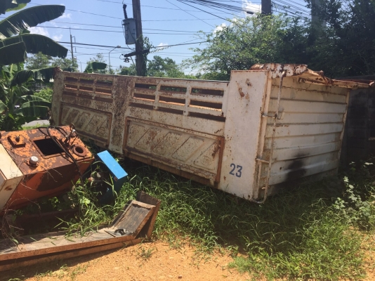 กระบะดั้มสามมิตรSMM..ยาว6ม.ครบชุด ยกเว้นเกียร์ฝาก