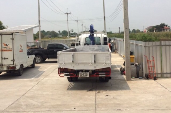 รถ6ล้อติดเครน Isuzu. FRR210แรง. ปี2552. ติดเครนTADANO. TM-ZR263...