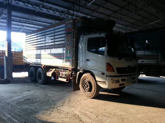 ขายรถบรรทุก 10 ล้อดัมพ์เพลาเดี่ยว HINO MEGA 220 แรงม้าปี 2551 ดัมพ์อู๋ซุ่นชัย ยางใหม่ ราคา 1350000