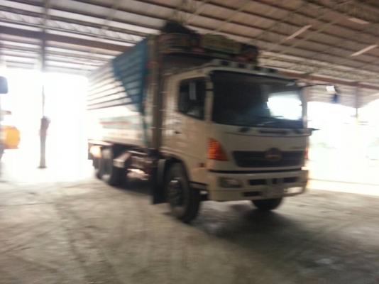 ขายรถบรรทุก 10 ล้อดัมพ์เพลาเดี่ยว HINO MEGA 220 แรงม้าปี 2551 ดัมพ์อู๋ซุ่นชัย ยางใหม่ ราคา 1350000