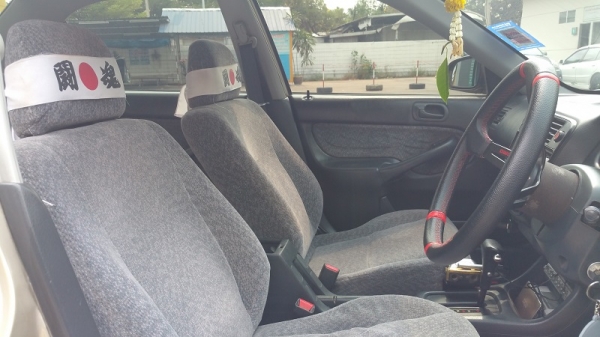 ขายซีวิคตาโต เครื่องVTEC1.6 เกียร์ออโต้ ติดแก๊ส ดิส4ล้อ รถสวยๆพร้อมใช้ จัดไฟแนนซ์ได้