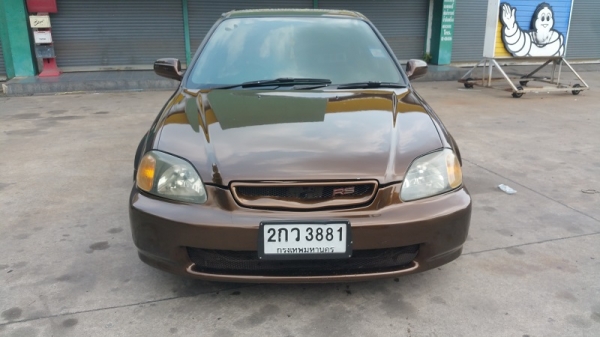 ขายซีวิคตาโต เครื่องVTEC1.6 เกียร์ออโต้ ติดแก๊ส ดิส4ล้อ รถสวยๆพร้อมใช้ จัดไฟแนนซ์ได้