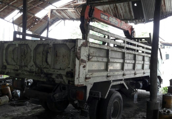 ขาย 595,000บ หกล้อ ฮีโน่ FC120ซุปเสียดั้ม5คิว ติดเครน UNiC 3.3ตัน สภาพดีสวยเดิมๆพร้อมใช้ ทะเบียนพร้อมโอน ราคา 595,000บ ราคาเบาๆ