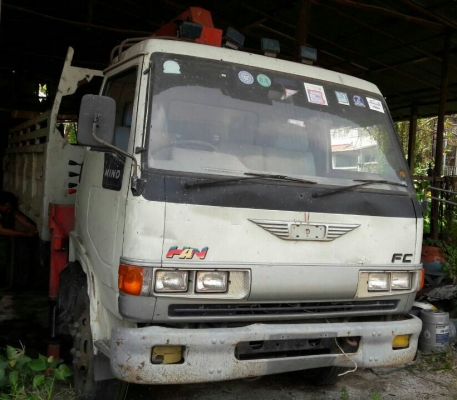 ขาย 595,000บ หกล้อ ฮีโน่ FC120ซุปเสียดั้ม5คิว ติดเครน UNiC 3.3ตัน สภาพดีสวยเดิมๆพร้อมใช้ ทะเบียนพร้อมโอน ราคา 595,000บ ราคาเบาๆ