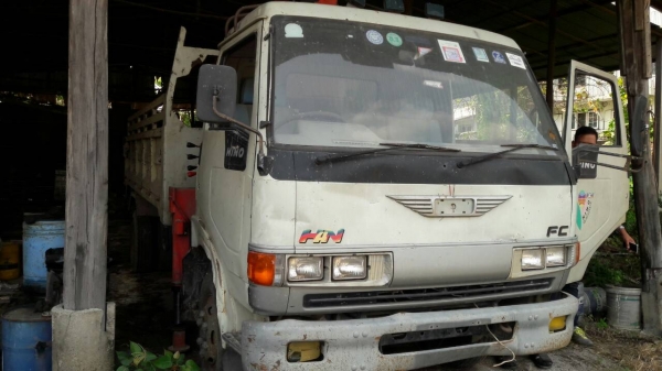 ขาย 595,000บ หกล้อ ฮีโน่ FC120ซุปเสียดั้ม5คิว ติดเครน UNiC 3.3ตัน สภาพดีสวยเดิมๆพร้อมใช้ ทะเบียนพร้อมโอน ราคา 595,000บ ราคาเบาๆ