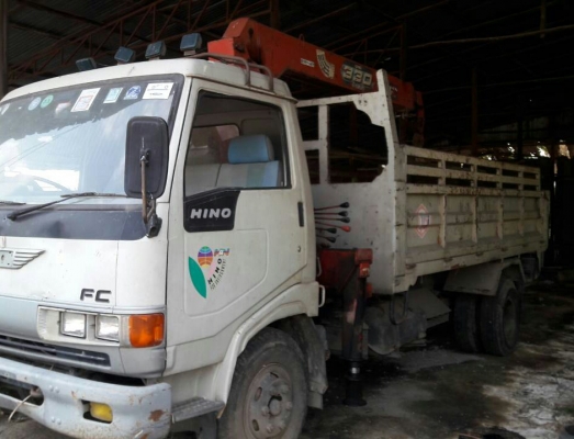 ขาย 595,000บ หกล้อ ฮีโน่ FC120ซุปเสียดั้ม5คิว ติดเครน UNiC 3.3ตัน สภาพดีสวยเดิมๆพร้อมใช้ ทะเบียนพร้อมโอน ราคา 595,000บ ราคาเบาๆ
