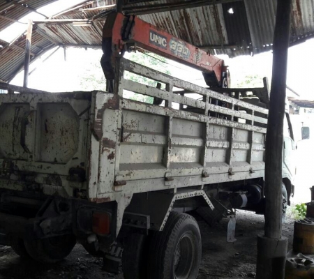 ขาย 595,000บ หกล้อ ฮีโน่ FC120ซุปเสียดั้ม5คิว ติดเครน UNiC 3.3ตัน สภาพดีสวยเดิมๆพร้อมใช้ ทะเบียนพร้อมโอน ราคา 595,000บ ราคาเบาๆ