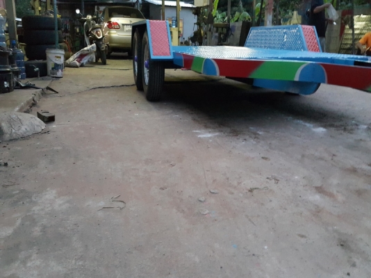 พ่วงลากจูง บรรทุกรถขุดขนาดเล็ก Pc20 30 35