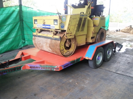 พ่วงลากจูง บรรทุกรถขุดขนาดเล็ก Pc20 30 35