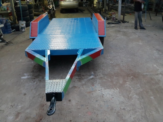 พ่วงลากจูง บรรทุกรถขุดขนาดเล็ก Pc20 30 35