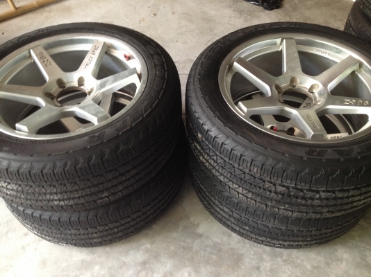 ขายล้อแม็กก้านยก ลายคล้าย TE-37 20 พร้อมยาง 265 50 20 ปี 12 ดอกลึกสวยๆ