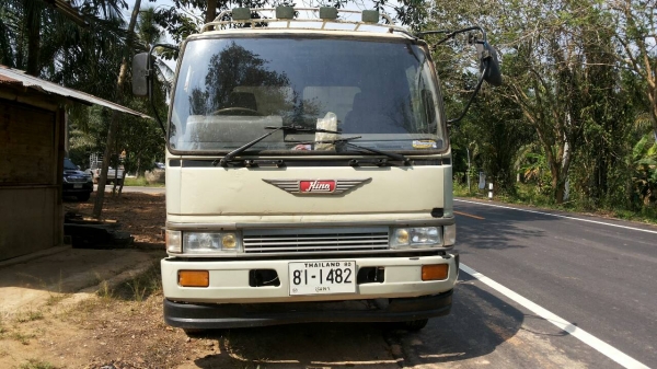 ขายรถบรรทุก 6 ล้อดัมพ์รถประกอบ HINO FD3HLA 195 แรงม้า ดัมพ์ 4.50 เมตร ราคา 650000