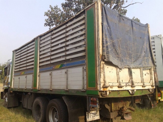 ขายรถบรรทุกสิบล้อดัมพ์ ISUZU JUMBO หัว Profia ลงเล่มแล้ว เครื่อง K13C turbo inter มีใบคุม เฟืองท้าย ZM มีระบบลากพ่วง