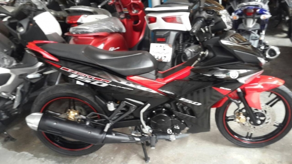 ขาย Yamaha Exciter 150 ปี 58 เดือนมิถุนายน เครื่องดีเดิมๆ สภาพภายนอกสวยไม่มีรอยล้ม วิ่งไป 9,170 กิโล เล่มพร้อมชุดโอน