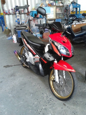 ขาย Yamaha Nouvo MX ปี 49 เครื่องดีเดิมๆ แต่งภายนอกตามรูป รถวิ่งไป 3 หมื่นกว่าโล เล่มพร้อมชุดโอน