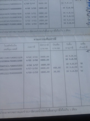 รถ 10 ล้อ ISUZU หัวยาวบรรทุกน้ำ  2 เพลา เครื่อง 6BF มีใบคุมเครื่อง