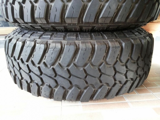ล้อลาย bradley 16x8 พร้อมยาง mud 265/75/16 ปี 2014