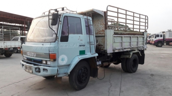 รถบรรทุก 6 ล้อดัมพ์ ISUZU เครื่อง  6 BD1 160 แรงม้า รุ่น SFR11F