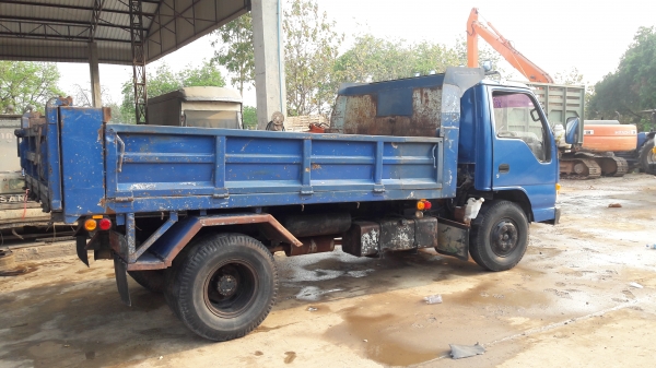 Isuzu Npr 66LX5 ดั้ม ช่วงล่าง F เครื่อง 120 สภาพพร้อมใช้ ทะเบียนพร้อมโอน