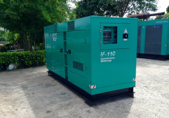 เครื่องปั่นไฟ 80 Kva.HINO .รับประกัน 12  เดือน