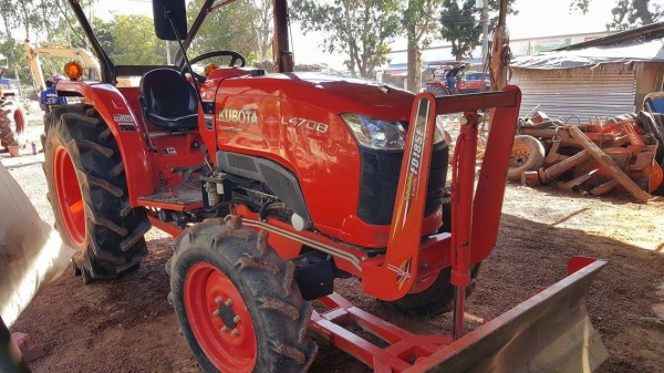 ขายรถไถKUBOTA L4708DT ใบมีดดันดิน+ผานพรวนDH246F รถปี56ใช้งาน400ชม ขายรถไถKUBOTA L4708DT ใบมีดดันดิน+ผานพรวนDH246F รถปี56ใช้งาน400ชม