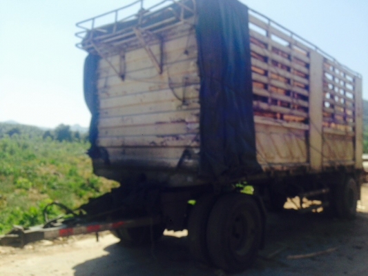 รถฮีโน่ 10 ล้อ รั้ว ( ไม่ดั้ม )  FM1J  260 แรงม้า. ปี 48  ( ขาย แม่ , ลูก. )     สนใจติดต่อ  081 - 6079515