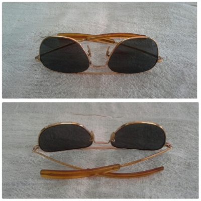 แว่นตาเสืออากาศยุค 60s  COMMAND/ USA  55mm บิ๊กไซซ์!