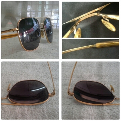 แว่นตาเสืออากาศยุค 60s  COMMAND/ USA  55mm บิ๊กไซซ์!