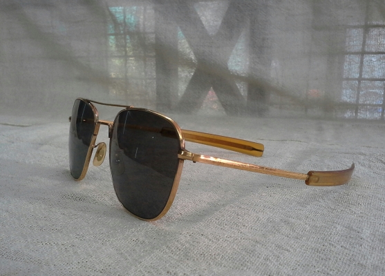 แว่นตาเสืออากาศยุค 60s  COMMAND/ USA  55mm บิ๊กไซซ์!