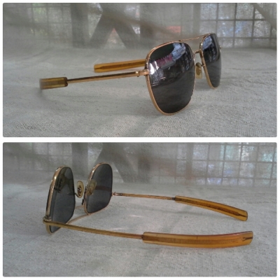 แว่นตาเสืออากาศยุค 60s  COMMAND/ USA  55mm บิ๊กไซซ์!
