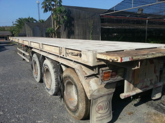 ขายหาง พื้นเรียบ สามมิต 3 เพลา. แท้  ปี 54.    สนใจติดต่อ  081 - 6079515