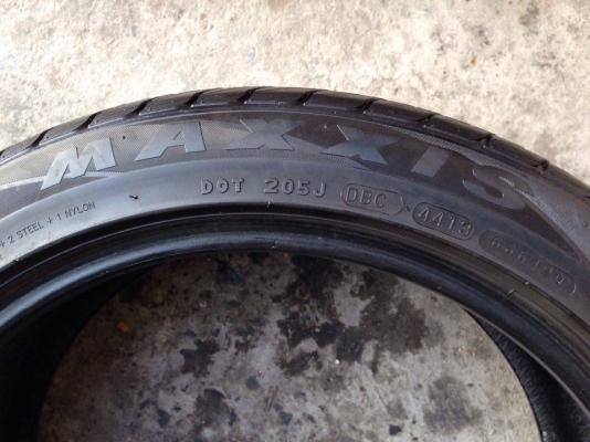 ยาง Maxxis 215-45-17 ปี 13 ครบชุด 4 เส้น 3800 ไม่ควรพลาด สภาพสวยๆหลุมหน้ายางยังอยู่ไม่บวมไม่กินข้างดอกยางเหลือเยอะเอาไปวิ่งกันใด้อีกยาวค่ะ ยาง Maxxis 215-45-17 ปี 13 ครบชุด 4 เส้น 3800 ไม่ควรพลาด สภาพสวยๆหลุมหน้ายางยังอยู่ไม่บวมไม่กินข้างดอกยางเหลือเยอะเอาไปวิ่งกันใด้อีกยาวค่ะ