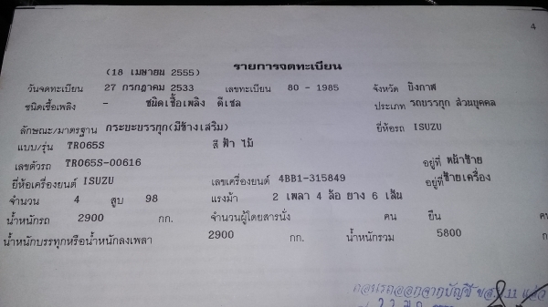 ขาย 6 ล้อ 100เเรงม้า รถสวยพร้อมใช้งาน