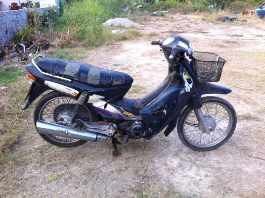 แยกขายอะไหล่ kawasaki cheer เครื่องติด หรือขายทั้งคัน 2000บาท เอกสารหาย