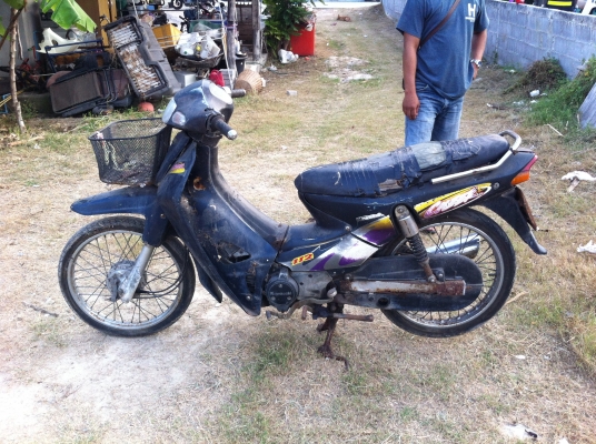 แยกขายอะไหล่ kawasaki cheer เครื่องติด หรือขายทั้งคัน 2000บาท เอกสารหาย