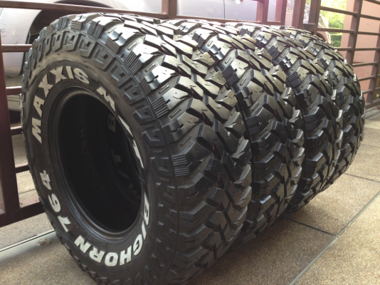 ยาง Mud Maxxis 31 10.5 R15 ปี12 ดอกเต็ม สวยคม ไม่มีปะ ราคาไม่มีปะ